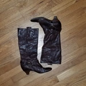 Frye Steffi Harness Leather Boot